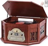 10-in-1 Wood Classic Turntable Ster