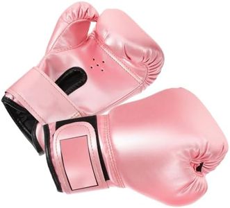 Milisten Kids Boxing Gloves: Toddler Boxing Gloves for Kids Training - Punching Bag Training Sparring Gloves Suitable for Boys and Girls Boxing Beginners（Pink