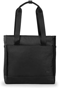 OGIO XIX - Bolso para mujer con funda acolchada para tablet de 13 pulgadas, color negro carbono, capacidad de 18 litros