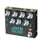 JOYO Bass Guitar Pedals Preamp Overdrive Pedal with EQ and Noise Reduction DI Output for Pop Funk Metal Bassist Electric Guitar (TIDAL WAVE R-30)