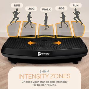LifePro Hovert 3D Vibration Plate – Full Body Exercise Machine