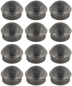 Chain Link Fence Dome Caps for 1 3/8" Posts, Pack of 12