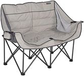 Lippert Double-Wide Padded Camping Sofa with Carry Bag
