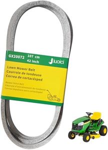 Upgraded GX20072 Deck Belt Fit for John Deere L100 L102 L105 L107 L108 L110 L111 L115 LA100 LA105 LA110 X110 X120 D100 D105 D110 Lawn Mower Flat Belt Lawn Mower Belt
