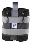 E-Z UP WB3SGBK4 Weight Bag (Set of 4), 25 lb, Steel Grey with Black Accents