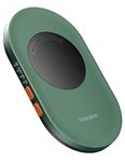 Vaydeer Ultra Slim Mouse Mover, Air 3 Mouse Jiggler with Adjustable Running Timer, Undetectable & Noiseless, Simulates Realistic Movement, Driver-Free Shaker for Keeping The PC Active (Dark Green)