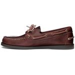 Sebago Men's Docksides Portland Waxed Boat Shoes, Brown (Brown-Gum), 9 UK (43.5 EU)