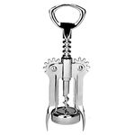 R Runilex 1 Pc Stainless Steel Corkscrew Bottle Opener for Champagne Wine Beer Bottle Cap Puller (Silver)