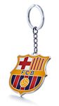 REINDEAR Official Soccer Team Football Club Logo Metal Pendant Keychain, Fc Barcelona