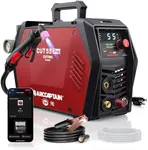 ARCCAPTAIN iControl Cut55 Pro Plasma Cutter, [APP Control] 55 Amp Non-Touch Pilot Arc 110V/220V Plasma Cutter Machine, Large LED Display and 2T/4T, 3/4 inch Maximum Cut, DC Inverter IGBT