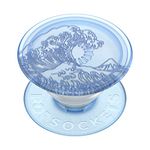 PopSockets Plant-Based Phone Grip with Expanding Kickstand, PopSockets for Phone - Translucent Ocean