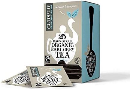 150 x Clipper-Earl Grey {Individually Wrapped} Tea Bags {6 x 25} UK Business Supplies Multi Pack Offer