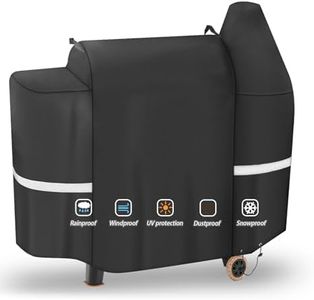 56 inch Grill Cover for Pit Boss 820 850 Deluxe Series 820 Pro, 820D, 820FB, 820PB, Premium Wood Pellet Smoker for Z Grill 700 Smoker Pellet, Heavy Duty and Waterproof Grill Cover Replacement
