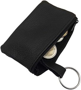 Genuine Leather Key Bag 1 Compartment MJ-Design-Germany Made in EU, black, Einheitsgröße