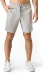 LAPASA Men's Sport Shorts Fast Drying Workout Shorts for Men Spring/Summer Loose Fit Training Shorts M134 Light Grey M