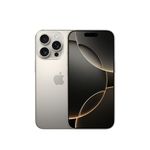 Apple iPhone 16 Pro 128 GB: 5G Mobile phone with Camera Control, 4K 120 fps Dolby Vision and a Huge Leap in Battery Life. Works with AirPods; Natural Titanium