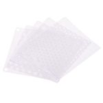 MECCANIXITY 140mm Computer Fan Filter Grills PVC Mesh Dustproof Case Cover for Computers, White Pack of 5