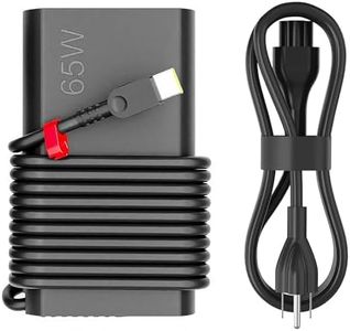 2025 New Slim 65W 45W USB C Laptop Charger Replacement for Lenovo Yoga Thinkpad IdeaPad Chromebook Computer Fast Charging Type C AC Adapter Power Cord Supply