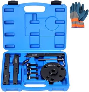GEAROLL 3163021 Cam Timing Tool Kit, 3163530 Engine Brake Adjustment Tool 7MM, Compatible with Cummins ISX QSX X15 Engine with 4/5/6/7 Degree Wedge Cam Gear Puller Crank Pin, Replace 3163020 3163069