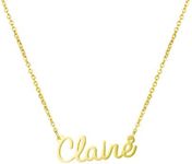 Yiyang Gold Custom Name Necklace Pe