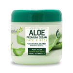 Tabaibaloe Premium Cream Face and Body, Greenish white, Aloe Vera, 300 millilitre