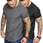 COOFANDY Men 2 Pack Muscle Workout 