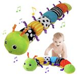 Baby Musical Toy Soft Toy Caterpillar Kids Early Development Toy High Contrast|Toy for Boys and Girls|Gift for Baby Shower|Gift for Newborn 0-4Year Montessori Toy Learning Toy Activity Toy