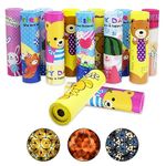 Hemito Birthday Party Return Gifts For Kids - Kaleidoscope For Kids | Best Return Gifts For Birthday For Kids Party Bulk 3 4 5 6 7 | Children Educational Science Toy (Pack Of 6),Multicolor