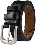 Women Hollow Leather Belts for Regu