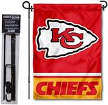 WinCraft Kansas City Chiefs Garden Flag with Stand Holder