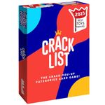 Crack List - The Crack-You-Up Categories Card Game | 2+ Players | Game for Kids, Teens and Adults | Family Board Games | Best Family Games Game Nights