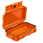 Seahorse 56 OEM Portable Waterproof Dry Box Hard Protective Micro Case - Mil Spec/USA Made / IP67 Waterproof/Lockable/Airtight/Smell Proof - for Hand Tools, Ammo Boxes, Stash Box