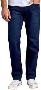 True Classic Authentic Work Jeans for Men - Relaxed Regular Fit Work Pants - Straight Fit, Durable Cotton Denim - Indigo, 31W X 34L