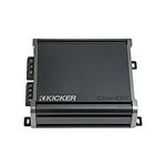 Kicker CX400.1 400 Watt Class D Mono Amplifier for Car Audio Speakers, Black