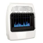 Dyna-Glo 20,000 BTU Natural Gas Blue Flame Vent Free Wall Heater, White