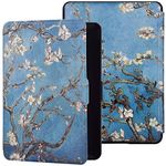 T Tersely Slimshell Case Cover for All-New Kindle Paperwhite (11th Generation-2021, 6.8 inch) or Kindle Paperwhite Signature Edition, Smart Shell Cover with Auto Sleep/Wake - Flowers