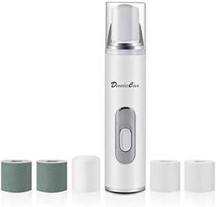 DenniesCare Electric Nail Buffer Rechargeable Nail Buffer Drill and Polisher Easily File for Naturally Beautiful Looking Nails Electric Manicure Pedicure Tool Nail Buffer and Shine Kit