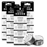 LR44 Battery AG13 1.5V Alkaline Button Cell Coin Batteries 357 A76 SR44 for Watch, Toys,No Mercury,32pcs 【3 year warranty】 (lr44-32pcs)