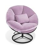 MCombo Swivel Papasan Chairs, Velve