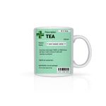 Prescription Tea Coffee Mug, Funny Personalised Prescription Mug Customisable Gift Mug Colleague Doctor Great Birthday Idea (Tea)