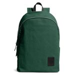 DailyObjects Pedal Everyday Laptop Backpack (16L) Fits Upto 14 inch Laptop | Unisex Travel Backpack | Durable Canvas Material | Zippered Compartments with Pockets - Forest Green