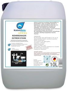 KaiserRein Profi Rohrreiniger 10L - Kraftvoller Abflussreiniger gegen Verstopfungen in Dusche, Küche und Toilette