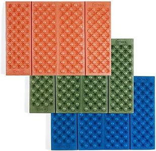 BKS Camping Foam Seat Pad,Foldable Sitting Pad for Outdoor(2PCS) (Green)