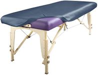 Master Massage Universal Fabric Fitted Pu Vinyl Leather Ultra-durable Protection Cover Sheet for Massage Tables, Royal Blue, 1count