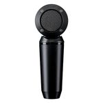 Shure PGA181 Condenser Microphone - Side-Address Mic for Instrument and Vocals with Cardioid Pick-up Pattern, 3-pin XLR Connector, 15' XLR-to-XLR Cable, Stand Adapter and Zipper Pouch (PGA181-XLR)