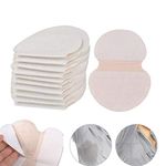 Betued Armpit Pads, 100 Pieces Disposable Sweat Pads, Hypoallergenic Underarm Sweating Pads, Skin Color, Portable and Hygienic