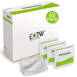 Screen Wipes Individually Wrapped, EOTW 60 Computer Glasses Screen Cleaner for Monitor/Laptop/iPad/Mobile Phone/LCD TV/Tablet PC/Keyboard Cleaning Kit