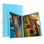 Puzzle Storage Folder Keeper, 1000-Piece Portable&Large Jigsaw Puzzle Organizer with 20 HD Pockets, Space-Saving Storage Puzzle Folder