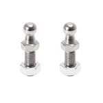 X AUTOHAUX 2 Set 10mm M8x20mm Car Gas Strut Ball Studs for Gas Struts Shocks