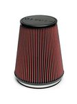 Airaid 701-461 Universal Clamp-On Air Filter: Round Tapered; 6 in (152 mm) Flange ID; 8 in (203 mm) Height; 7.25 in (184 mm) Base; 5 in (127 mm) Top